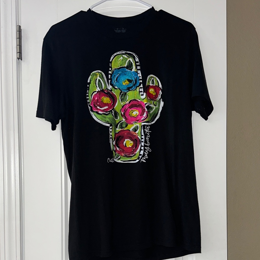 Black Cactus Graphic Tee